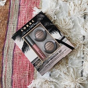 Lorac Lip + Bronzer Set